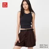 优衣库Bra短背心女装/加杯背心辣妹风带胸垫内搭482197 482197/09黑色 L