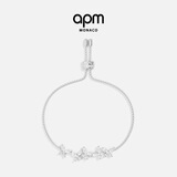 APM Monaco蝴蝶可调节手链女款饰品设计感送女友【买即送50E卡】925银