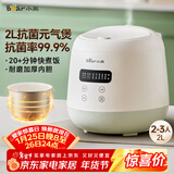 小熊（Bear）电饭煲2~3人 家用迷你小容量电饭锅 2L智能快煮饭多功能智能预约煮粥锅微压煮饭锅 DFB-Q20B2