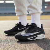 耐克NIKE 碳板跑步鞋男子减震ZOOM FLY 6运动鞋FN8454-001黑白42.5