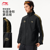 李宁运动外套春秋新款情侣百搭冲锋衣薄外套运动服AFDWJ23