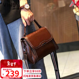 viney牛皮包包女包斜挎手提包轻奢品牌单肩包生日情人节礼物送女友老婆