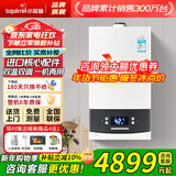 小松鼠（squirrel）燃气壁挂炉天然气供暖家用采暖炉地暖恒温锅炉板换式暖气片采暖热水洗浴两用B15 二级能效 24KW适用90~150㎡