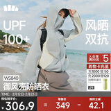 蕉下（beneunder）速干防风山系外套女防紫外线防晒衣女新款北欧灰M