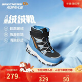 Skechers斯凯奇儿童绒绒靴保暖棉鞋男童女童高筒短靴加绒雪地靴660092L