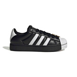 阿迪达斯（adidas）三叶草系列 女 SUPERSTAR ST W 休闲鞋 JR7444 黑色 38.5