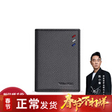 英伦保罗迷你小巧卡包男士真皮证件包超薄驾驶证皮夹子套高档驾照卡夹 黑色荔枝纹-二折