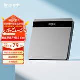 领普科技智能屏显开关E2 Lite 自定义按键名称 已接入米家APP 零火单键灰