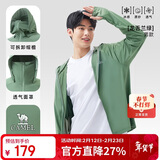 骆驼（CAMEL）【王俊凯同款】原纱防晒衣男高倍冰感速干户外防晒皮肤衣O003 3XL