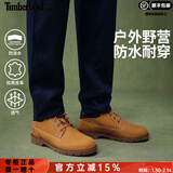 添柏岚（Timberland）男鞋马丁靴户外徒步登山防泼水皮革低帮大黄靴耐磨美式工装靴 A1P3LW/建议拍小半码/231小麦色 44