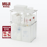 MUJI 不锈钢水槽下收纳架 置物架 整理 厨房用具 卫生间 大 / 长37*宽24*高28cm