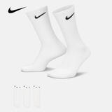 耐克（NIKE）男子U NK EVERYDAY LTWT CREW 3PR袜子 SX7676-100 L