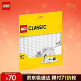 乐高（LEGO）积木拼装11026 白色底板男孩女孩儿童玩具生日新年礼物年货装饰