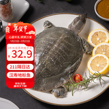 芮宝农场冷冻宰杀华甲汉寿甲鱼净重1斤生鲜团鱼海鲜水产彩盒送调料包