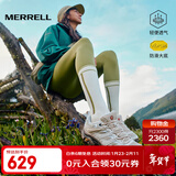 迈乐（Merrell）官方店男女款户外登山徒步鞋减震MOAB 3迈越者轻量防滑耐磨透气 J035894白灰米（女） 37
