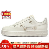 耐克NIKE女空军一号AF1 新年礼物 运动鞋FV3654-111帆白36.5