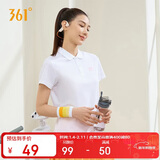 361°短袖女春夏季运动t恤速干衣polo衫跑步健身休闲瑜伽662424130H-1