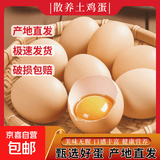 海佑慢养谷饲鲜鸡蛋现捡新鲜山林五谷鲜鸡蛋生鲜买菜超市 土鸡蛋10枚400g+