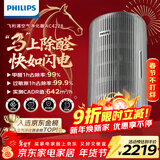 飞利浦（PHILIPS）空气净化器除甲醛神器新房急入住鼻炎专业家用宠物净化机除烟味病毒过敏原螨尘AC4228/04