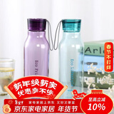 乐扣乐扣（LOCK&LOCK）ECO户外运动水杯户外便携塑料水壶男女杯子两件套（550ml*2） 