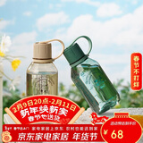 乐扣乐扣（LOCK&LOCK）户外运动水杯Tritan男女学生塑料杯子1L蓝色ABF690OBLU