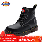 Dickies男士马丁靴时尚百搭工装靴舒适耐磨休闲高帮长靴男 黑色 41 