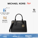 MICHAEL KORS【新年情人节礼物】迈克高仕 MK Camille 小号手提包单肩斜挎女包 黑色 001 纯色
