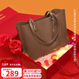 viney牛皮包包女包大容量托特包单肩包手提包生日礼物高级感送女友老婆