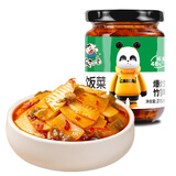 饭扫光下饭菜拌饭菜榨菜 6种口味 牛肉酱香菌竹笋金针菇 下饭酱拌面酱 爆炒竹笋205g