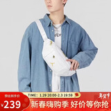 Jordan 男女单肩包腰包胸包 JORDAN 休闲包HA5507-100白均码