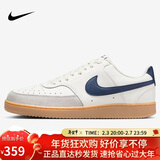 耐克NIKE板鞋男复古COURT VISION运动鞋HF1068-133帆白/深藏青44.5