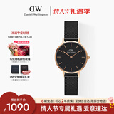 丹尼尔惠灵顿（DanielWellington）DW女士手表小众轻奢流金钢带石英腕表送女友情人节礼物DW245