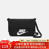 耐克（NIKE）男女斜挎包 单肩包手提包拎包旅行包休闲包CW9300-010黑