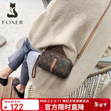 金狐狸（FOXER）女士包包女包大容量单肩斜挎包手机包小包生日情人节礼物送女友