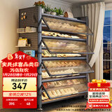 厨事优鞋柜门口入户收纳柜一体靠墙多层家用鞋子客厅玄关柜钢制防尘鞋架