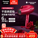 松下（Panasonic）负离子电吹风机筒高速大功率家用速干纳诺怡护发便携送女友新年礼物EH-NA9C