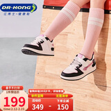 江博士学步鞋运动鞋秋季男女童舒适休闲国货儿童鞋B14243W001白/黑/粉27