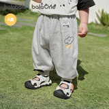 巴拉巴拉【balaOne】童装宝宝长裤婴儿夏季运动裤2026可爱萌