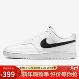 耐克（NIKE）男子运动休闲鞋COURT VISION运动鞋DH2987-101 白黑 40 