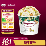 哈根达斯（Haagen-Dazs）开心果奶霜口味冰淇淋100ml/杯 雪糕