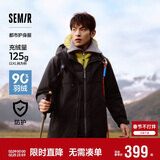 森马（Semir）四防羽绒服中国国家地理系列男三合一两件套冬装109724113110