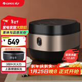 大松（TOSOT）格力电饭煲家用 4-5-8人大容量5L电饭锅柴火饭 多功能智能蒸煮 3段Ih加热饭煲【许我耀眼推荐】
