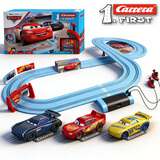 Carrera卡雷拉轨道赛车闪电麦昆汽车总动员礼物玩具男孩双人竞技遥控车