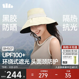 蕉下（beneunder）遮阳帽防晒帽女大帽檐渔夫帽子男登山帽太阳帽防风四季通用