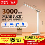 飞利浦（PHILIPS）充电学习护眼台灯家用充插两用护眼大学生宿舍床头灯小雅标准版