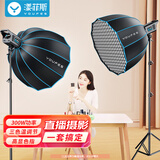 漾菲斯【热销100W+】YS11直播补光灯常亮led深抛格栅柔光箱拍摄专用柔光摄影灯专业直播间主播短视频套装
