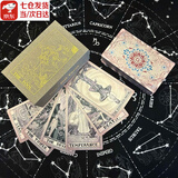 渔迈2025新款塔罗牌经典盒装韦特塔罗牌典藏版pvc防水防折正版伟特牌 玫瑰金【单牌】牌+礼盒+说明书+电子资料