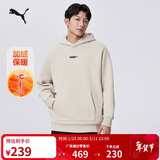 彪马PUMA【尺码偏大】针织卫衣男子连帽休闲套头衫刺绣534364 M