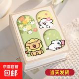 线条小狗情侣拍立得相册本纪念册三四五六寸照片收纳345寸6寸影集毕业生日礼物卡册 【小狗的春天】 3寸200张