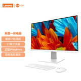 联想（Lenovo）来酷 Lecoo一体台式机电脑27英寸(13代i7-13620H 16G 512GB SSD无线键鼠)白